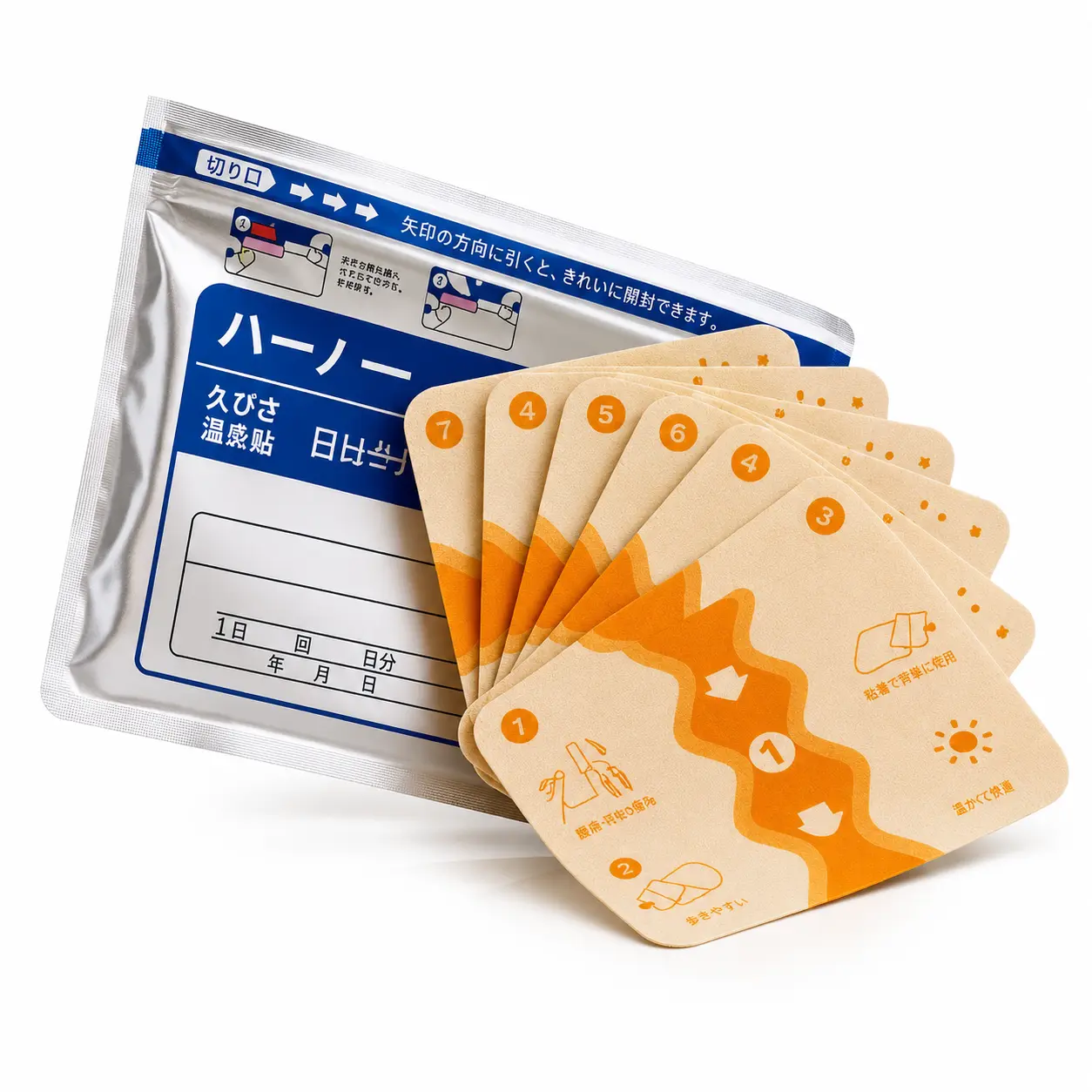 01 Packet Japanese Thermal Pain Relief Patch – 7 Pcs