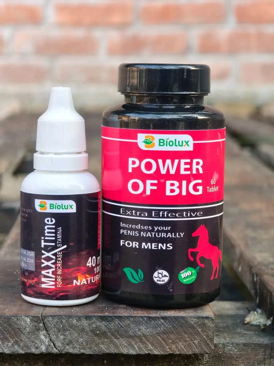 Biolux Power of Big – 60 Tablets | MAXXTIME Oil